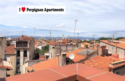 La Real Apartment | Inviting Perpignan Duplex with Terrace for Family Fun