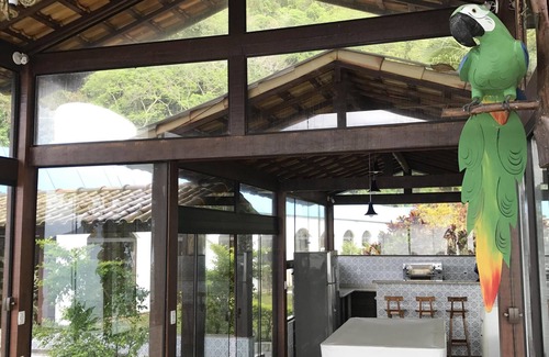Mangaratiba House | Unwind at Mansion Pontal do Guity with Oceanfront Views