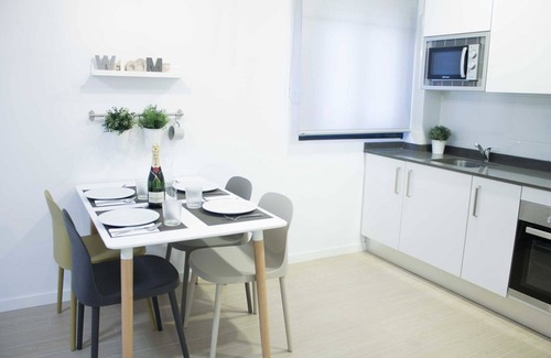 Figares Apartment | Cozy IBERICABEDS CENTRO: 1 Bedroom with Sofa Bed