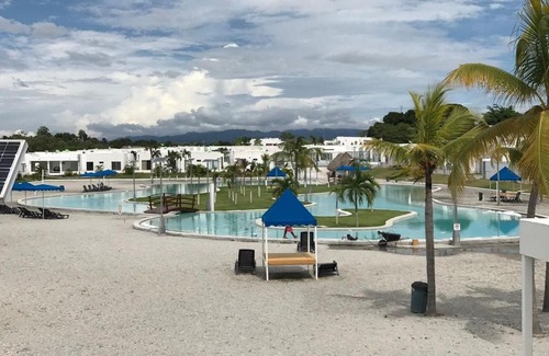 Rio Hato Villa | Beachfront Bliss at Ibiza Beach Residences with Pool Access