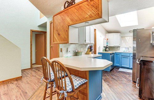 Farwell House | Scenic Farwell Retreat: Lakefront Haven with Private Dock