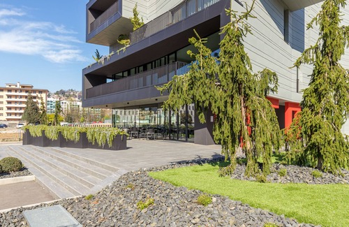 Lugano Apartment | Elegant ICON H 205 Suite with Kitchen in Lugano, Switzerland