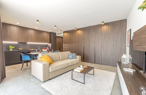 Lugano Apartment | Executive Suite at ICON H 603, Family-Friendly in Lugano