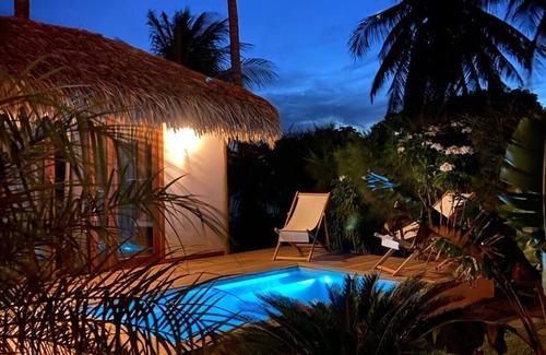Fortim House | Romantic Bungalow with Private Pool in Fortim, Brazil