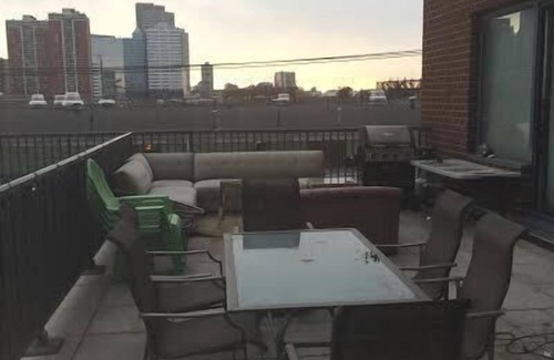 Hoboken Apartment | Spacious 4BR Home with Huge Patio for Super Bowl Rentals