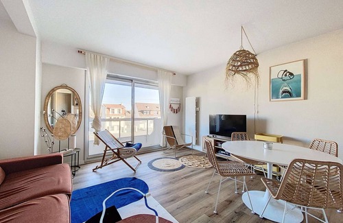 Stella-Plage Apartment | Ideal Beach T2 Cabin with Parking, Pets Allowed