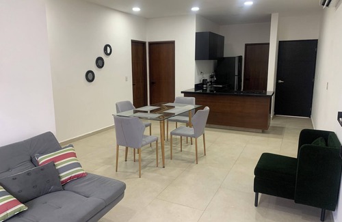 Ejidal Apartment | Ideal equipped apartment in Playa del Carmen, the heart of the Mexican Caribbean.