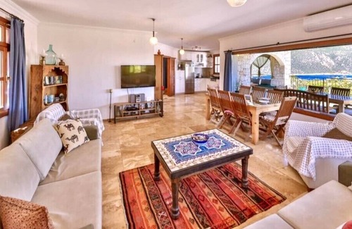 Kas Villa | Serene Villa with Oceanfront Views and Private Pool