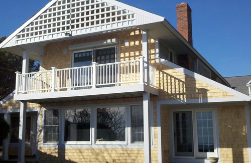 Mashpee House | Beachfront Cape Cod Escape with Pool and Ocean Views