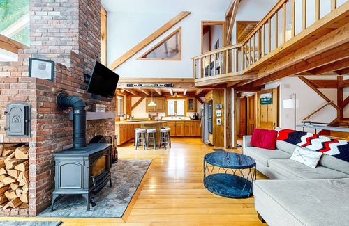 Wilmington House | Serene Lodge with Fire Pit & Scenic Views Near Skiing