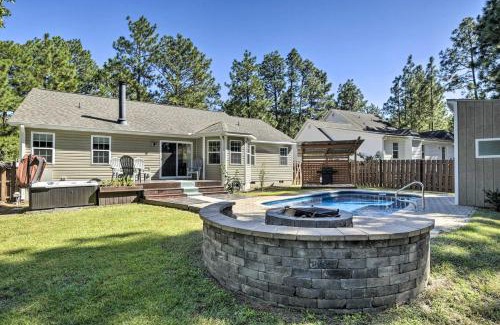 Pinehurst House | Tranquil Pinehurst Retreat with Pool & Hot Tub Access