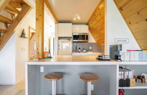 Pine Cove Cabin | Pet-Friendly A-Frame with Hot Tub & Nature Views