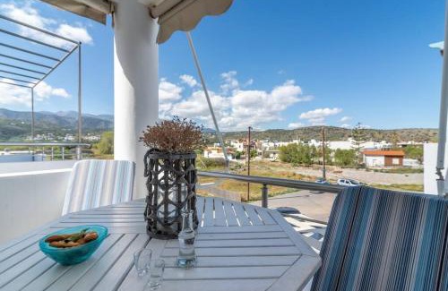 Milatos Beach Apartment | Inviting Ikaros Apt Steps from the Beach for Families