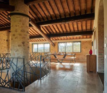 Monteriggioni Villa | Enchanting Il Giardino Sotto Le Stelle with Pool & Family Fun