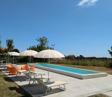 Porto Sant'Elpidio Apartment | Pet-Friendly Il Granaio: Oceanfront Oasis with Pool