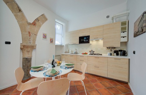 Arona Apartment | Lakeview Retreat at Il Nido Del Cigno in Arona, Italy