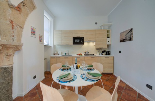 Arona Apartment | Lakeview Retreat at Il Nido Del Cigno in Arona, Italy