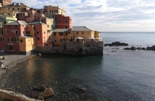 Boccadasse Apartment | Relax at IL RIFUGIO SUL MARE with Oceanfront Views