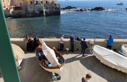 Boccadasse Apartment | Relax at IL RIFUGIO SUL MARE with Oceanfront Views