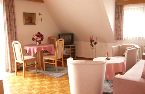 Baiersbronn Apartment | Explore Schwarzwald: Gästehaus Central with Balcony Retreat