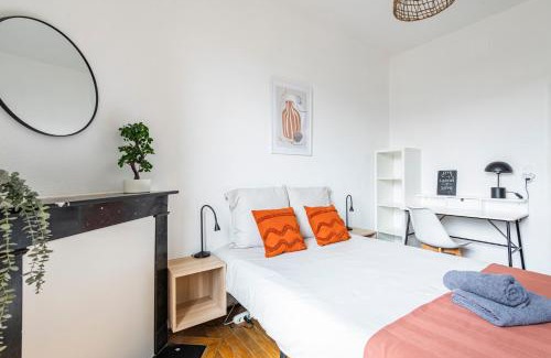 Reims City Centre House | Spacious Immeuble in Hyper Centre: 4-Star Stay for Families