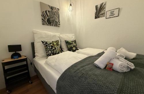 Fallersleben Apartment | Experience FREE LIVING: Tropical Design Apartments with WiFi