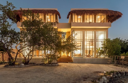 Isla Holbox Apartment | Imox House - Glass Nest #1 with Ocean Views & Spa Retreat