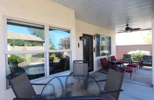 Springfield Lakes House | Inviting 2BR Home with Pool in Solera 55+ Resort