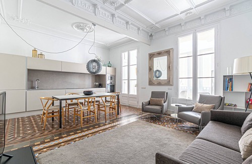 Eixample Condo | Exceptional Modernist Apartment Steps from Paseo de Gracia