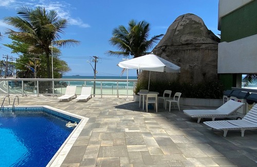 Vila Luis Antonio Apartment | Comfortable Stay in Areia Asturias: Pool, Ocean View & More