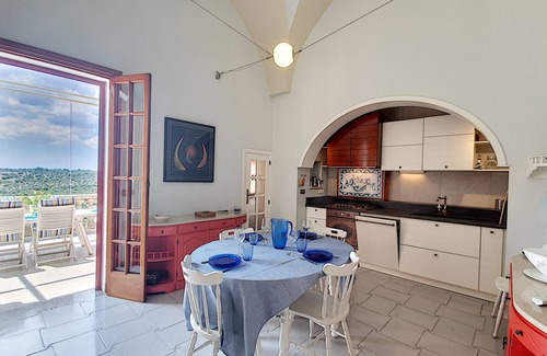 Castro Marina Ski Chalet | Relax by the Outdoor Jacuzzi with Spectacular Sea Views