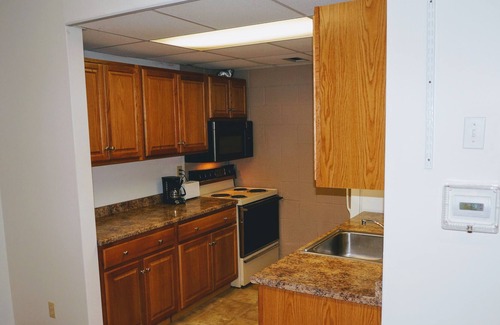 Delafield Apartment | In the heart of downtown Delafield - lower level, keypad-entry, studio apartment