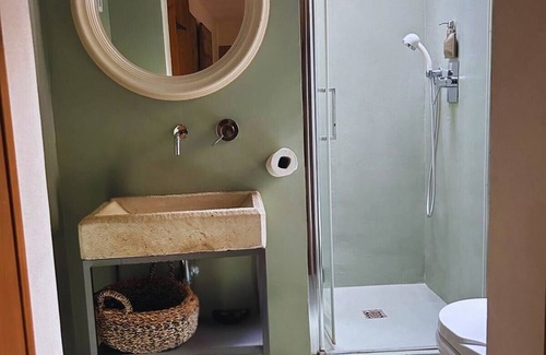San Giuliano a Mare Apartment | Art-Filled House in Rimini with Spa and Hot Tub Amenities
