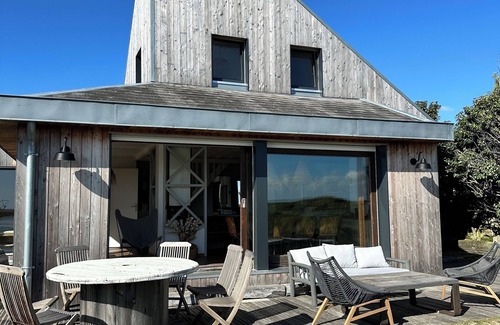 Quend-Plage-les-Pins House | Seaside Retreat Amidst Sand Dunes with Ocean Views