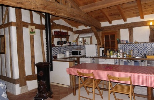 Argelouse Cottage | Charming Half-Timbered Gîte in Landes Forest with Pool