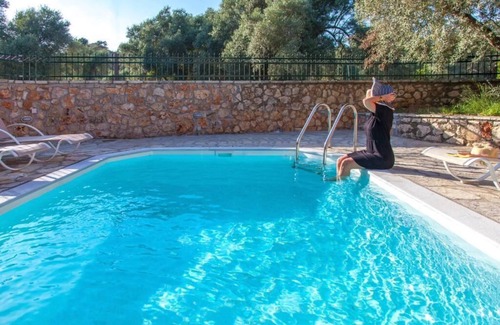 Kavallos Villa | Serene Retreat in Olive Groves of Lefkada Island