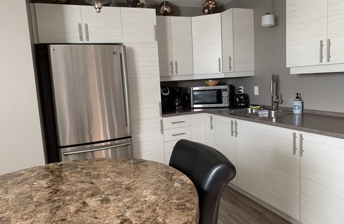 Val-d'Or Apartment | Perfect Nordic Escapade with Pool & Restaurant Amenities