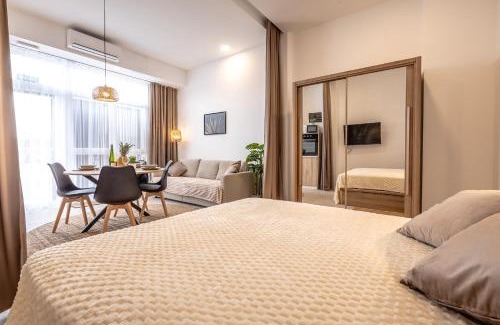 Poblats Maritims Apartment | Trendy Loft near Science City – Pet and Child Friendly