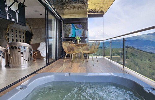 Medellin House | Incredible Medellín Views with Spa & Pet-Friendly Amenities