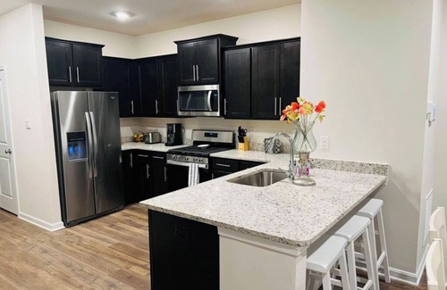Frederick House | Modern Townhome Retreat in Frederick, MD - Pet Friendly