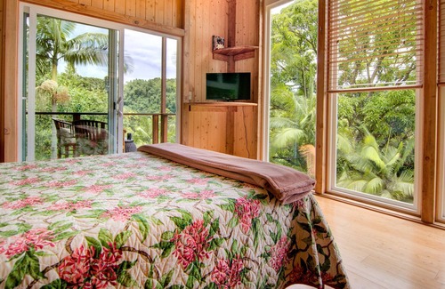 Papaikou House | Incredible Oceanview Studio Home