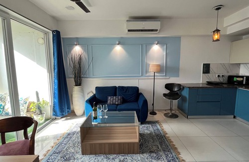 Noida Apartment | Indigo by Grehstay: Cozy 1BHK Serviced Apartment