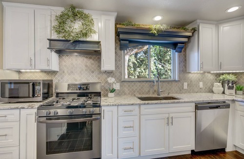 Loveland House | Relaxing Getaway with Indoor Pool & Hot Tub on Golf Course
