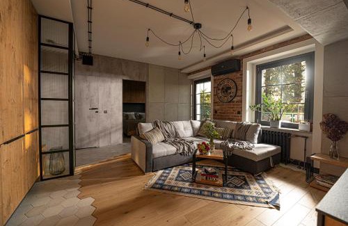 Opole Apartment | Stylish Industrial Apartment in Opole - Rated 10/10!