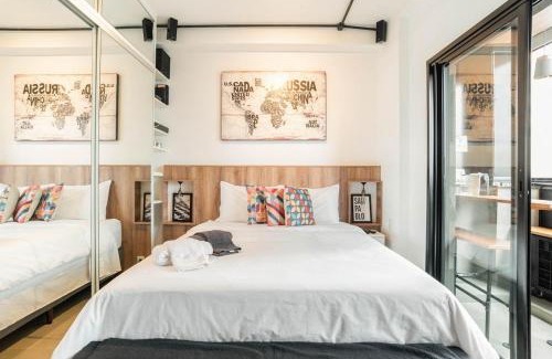 Pinheiros Apartment | INDUSTRIAL COZY MODERN LOFT 20m from Oscar Freire