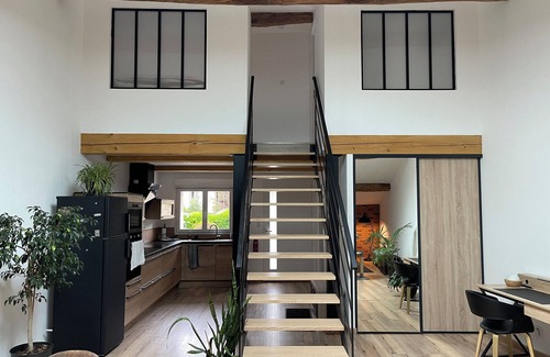 Revel House | Industrial Lodge 85m² - Loft with exterior