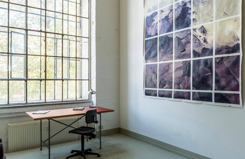 Neulindenau Apartment | Industrial vacation apartment 2 in the old spinning mill