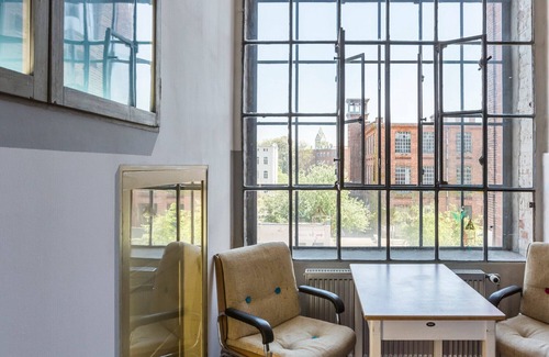 Neulindenau Apartment | Industrial vacation apartment 4 in the old spinning mill