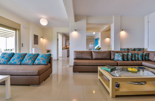 Melissopetra Villa | Discover Infinite Blue Epidavros with Ocean View & Pool