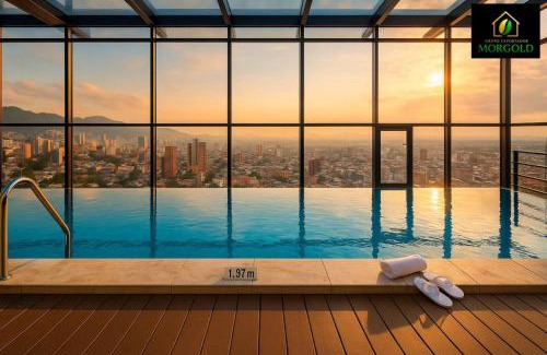 Chapinero Apartment | Infinity Rooftop Pool Penthouse with 24h Gym, Near Zona T!